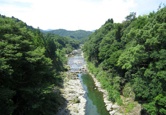 奥伊勢を流れる清流。