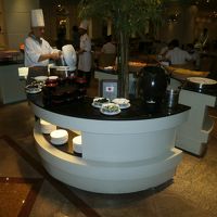 朝食会場に日本食のコーナーもありました。