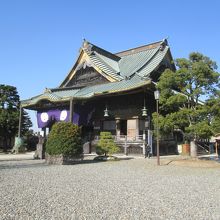 現在の「大本堂」ができるまで、この御堂が成田山本堂でした