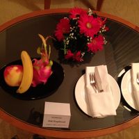 おいしくはなかったウエルカムフルーツ。期待してはいけません。