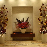 飾りが綺麗です