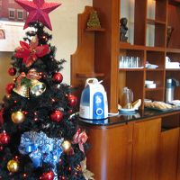 ロビーラウンジでお茶とお菓子がいつでもいただけます