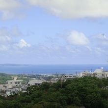 海も綺麗に見えます