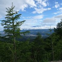 駐車場より眼下に広がる風景