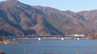 絶景の中を走る