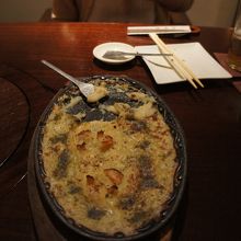 山芋の鉄板焼き