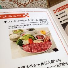 注文したファミリーセット