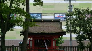 静かなところです！