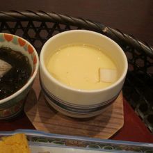 この椀物は”茶碗蒸し”でした