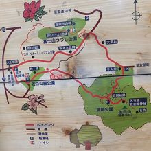 笠間城跡　案内板