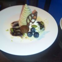 ケーキセットのモンブラン