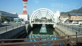 ギネスブックでも認定された世界一幅の狭い海峡です