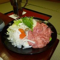 初めての牛たんしゃぶしゃぶ!柔らかくて美味しかったです!