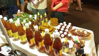 チェンマイ産の食品が購入できる