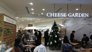 チーズのセットメニューが人気