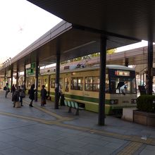 広島駅電車乗り場