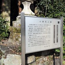 小野毛人朝臣墓 （オノノエミシアソンノハカ）