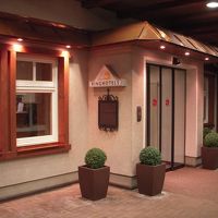 ホテルの玄関です。