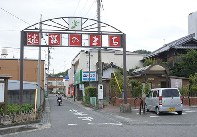 入口の看板。でも本当の迷路ゾーンは少し離れた場所。