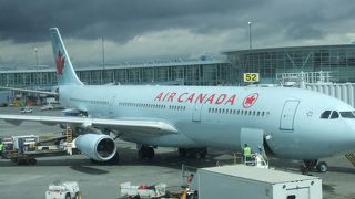 入国してすぐカナダっぽさが！