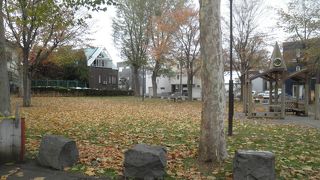 感じのいい公園がある