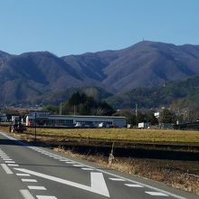 伊那から国道361号線に