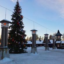 北極圏との境界線