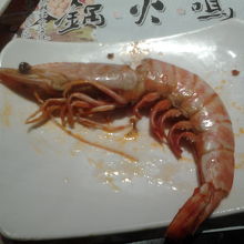 海老丸をごと入れたのは初めて！美味しかった