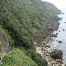 コンクリの台みたいなところに井戸があるそうです