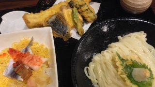 玉野の温泉施設内の和食レストラン