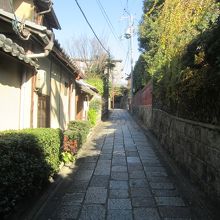 生活道路でもありますね