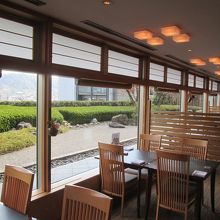 お庭が綺麗です