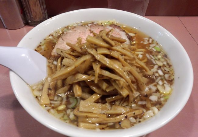 懐かしい感じのラーメン