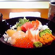 土日祝限定ランチ　海鮮ちらし 