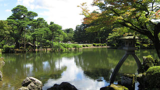 兼六園の中心。