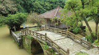 首里城北側の静かな場所