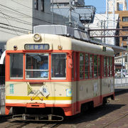 歴史ある路面電車。