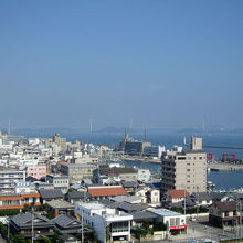 しまなみ海道を臨む。