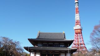 徳川家の菩提寺、増上寺