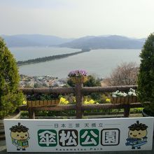 展望台から眺める