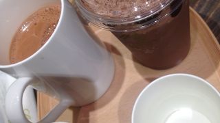あま～いチョコドリンクを！