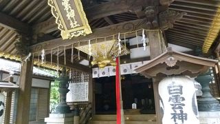 しずかな神社です！