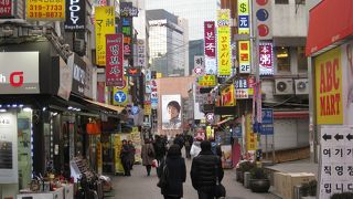 ショッピングするなら明洞。