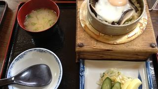 名物　山菜釜めし定食