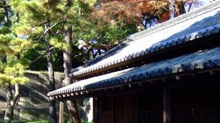 江戸城の正門であった大手門から入城した大名が最初に通る番所（詰所）　同心番所