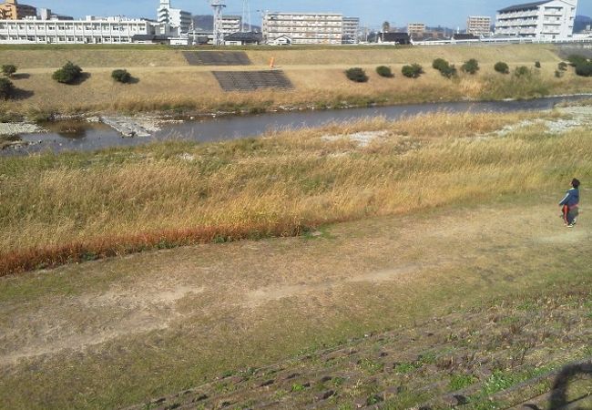 松山の主要な河川です