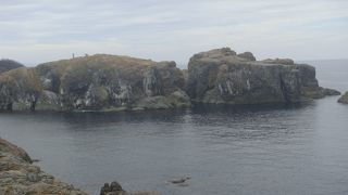 断崖からの眺めが素晴らしい