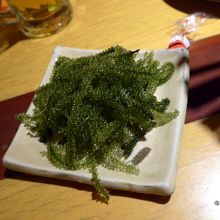 沖縄名産の海ブドウ