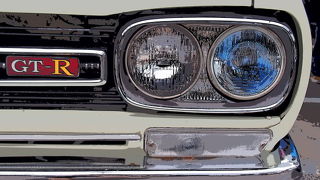 かながわ　横浜　ハコスカ・ケンメリ・SSSが師走のみなとみらいを走る　2013冬