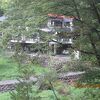 木曽川沿いのひなびた温泉宿